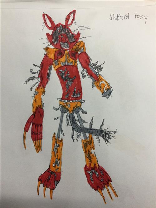 Shattered Foxy